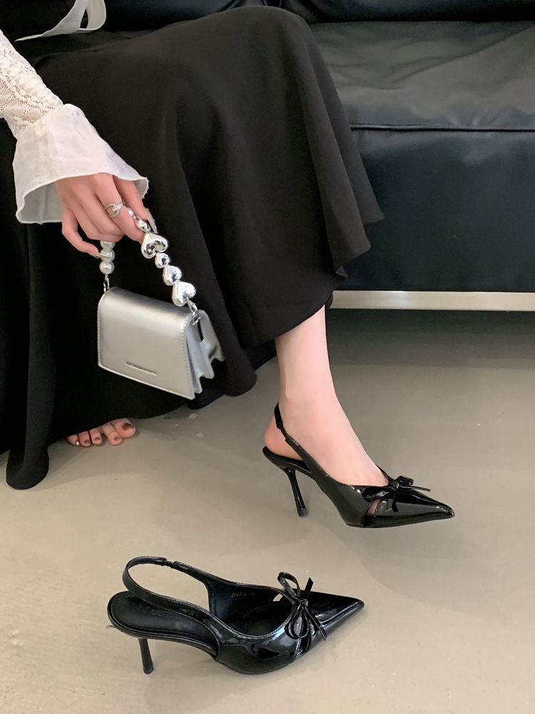 Women's Pointed Bow Sandals