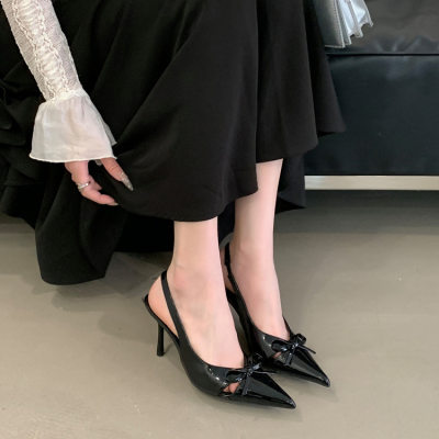Women's Pointed Bow Sandals