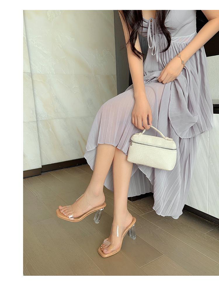 Women's Summer Transparent High Heel Sandals
