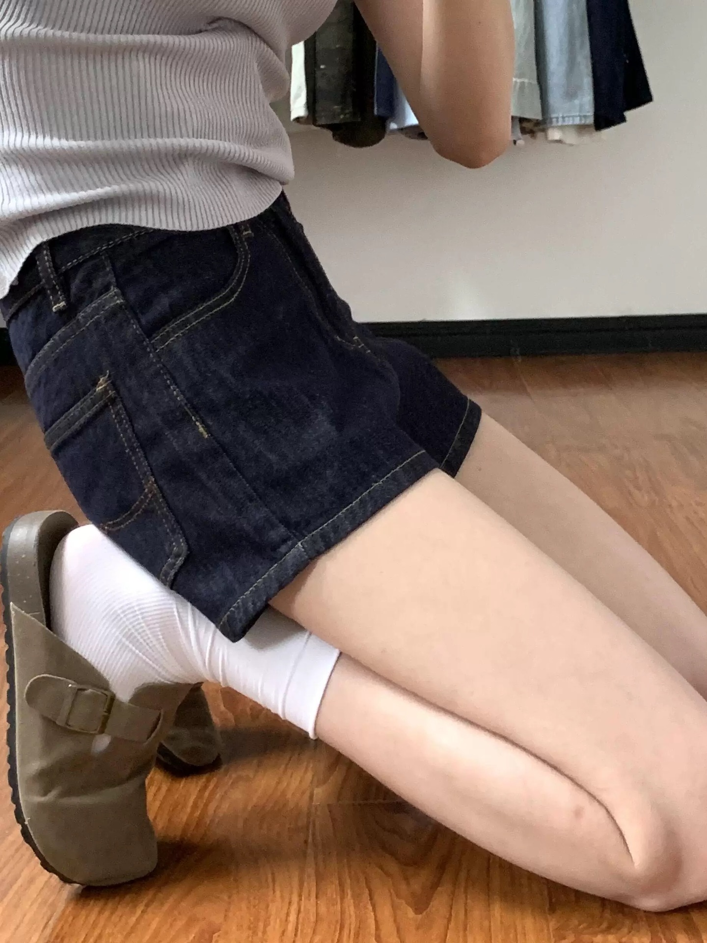 Women's Summer A-line Denim Jeans
