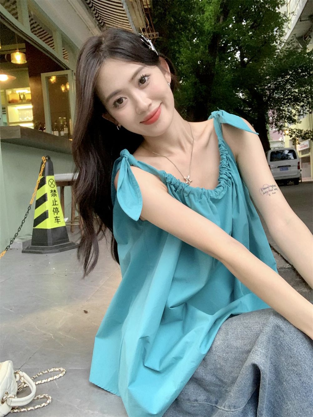 Summer Cotton Cami Tank Top