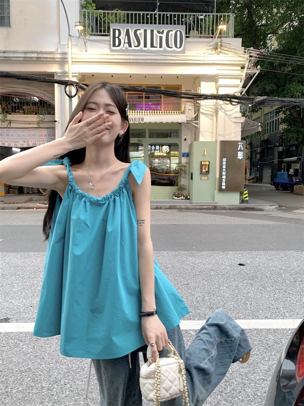 Summer Cotton Cami Tank Top