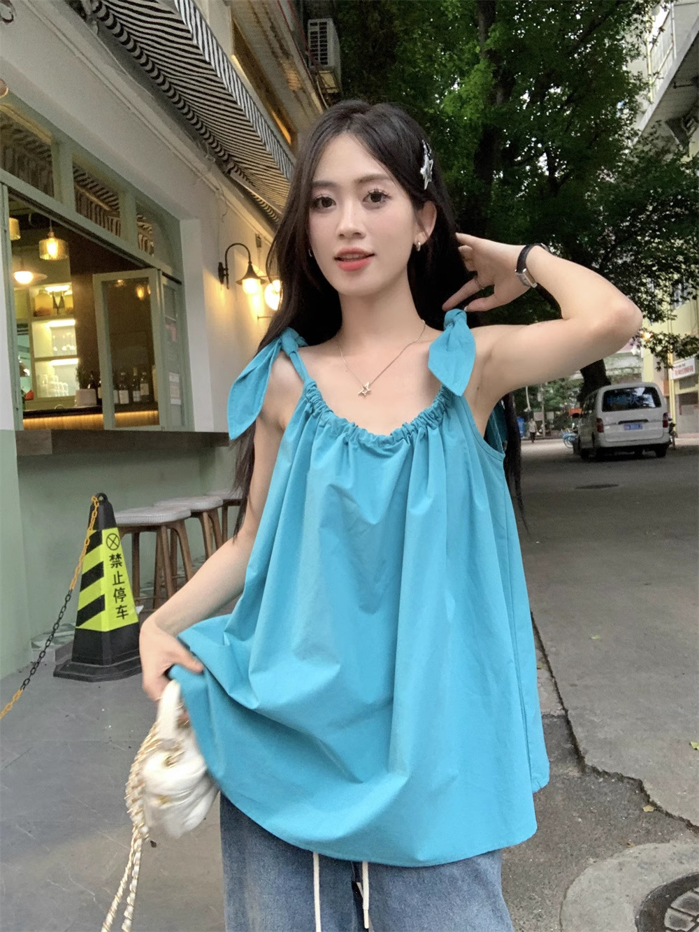Summer Cotton Cami Tank Top