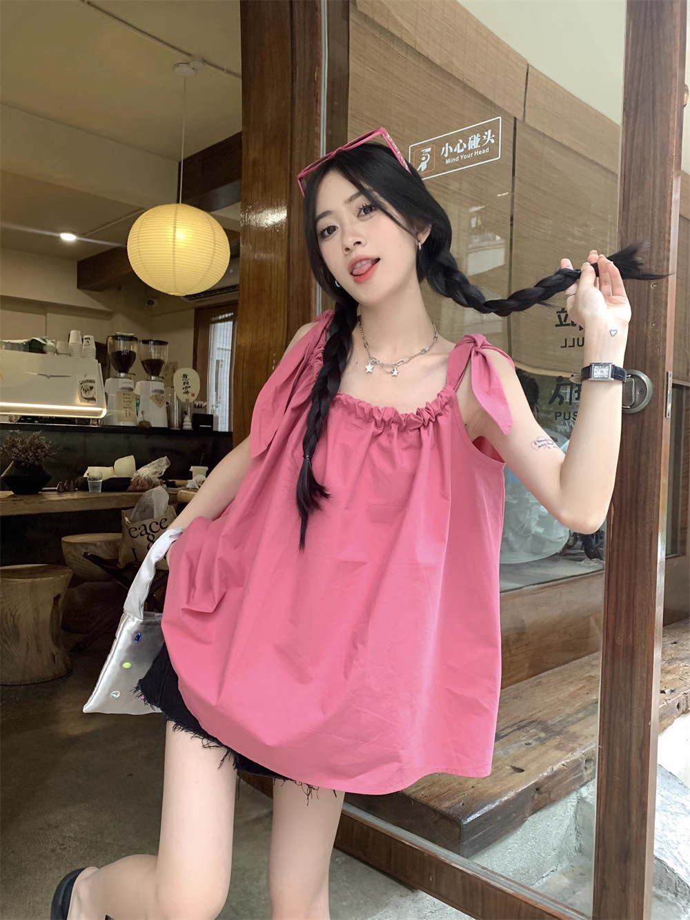 Summer Cotton Cami Tank Top