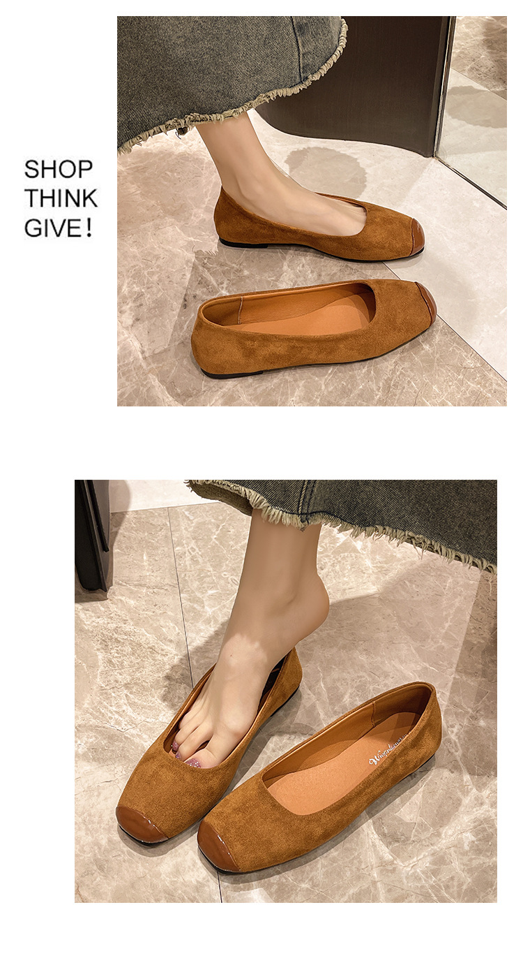 Women's Suede Flat Shoes