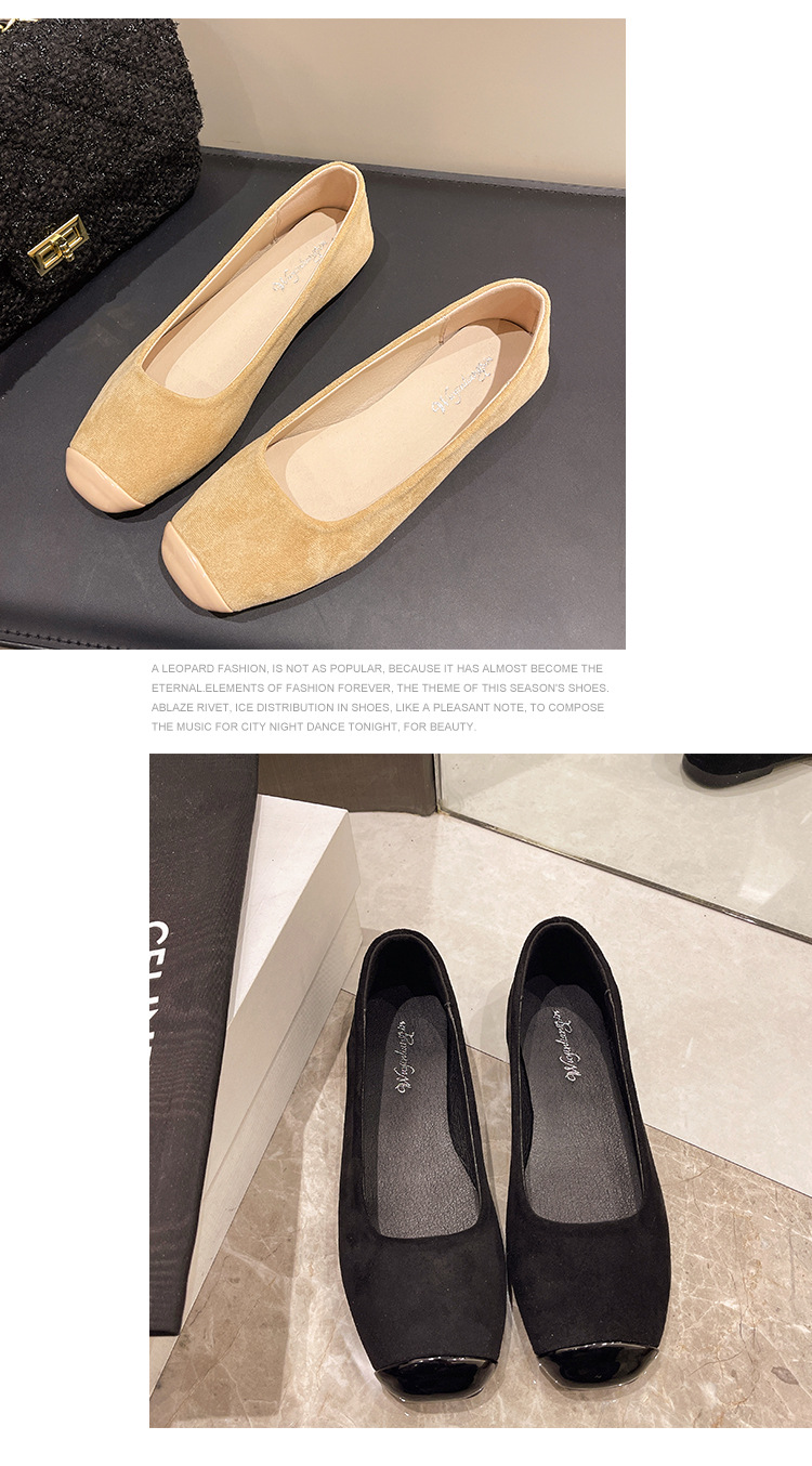 Women's Suede Flat Shoes