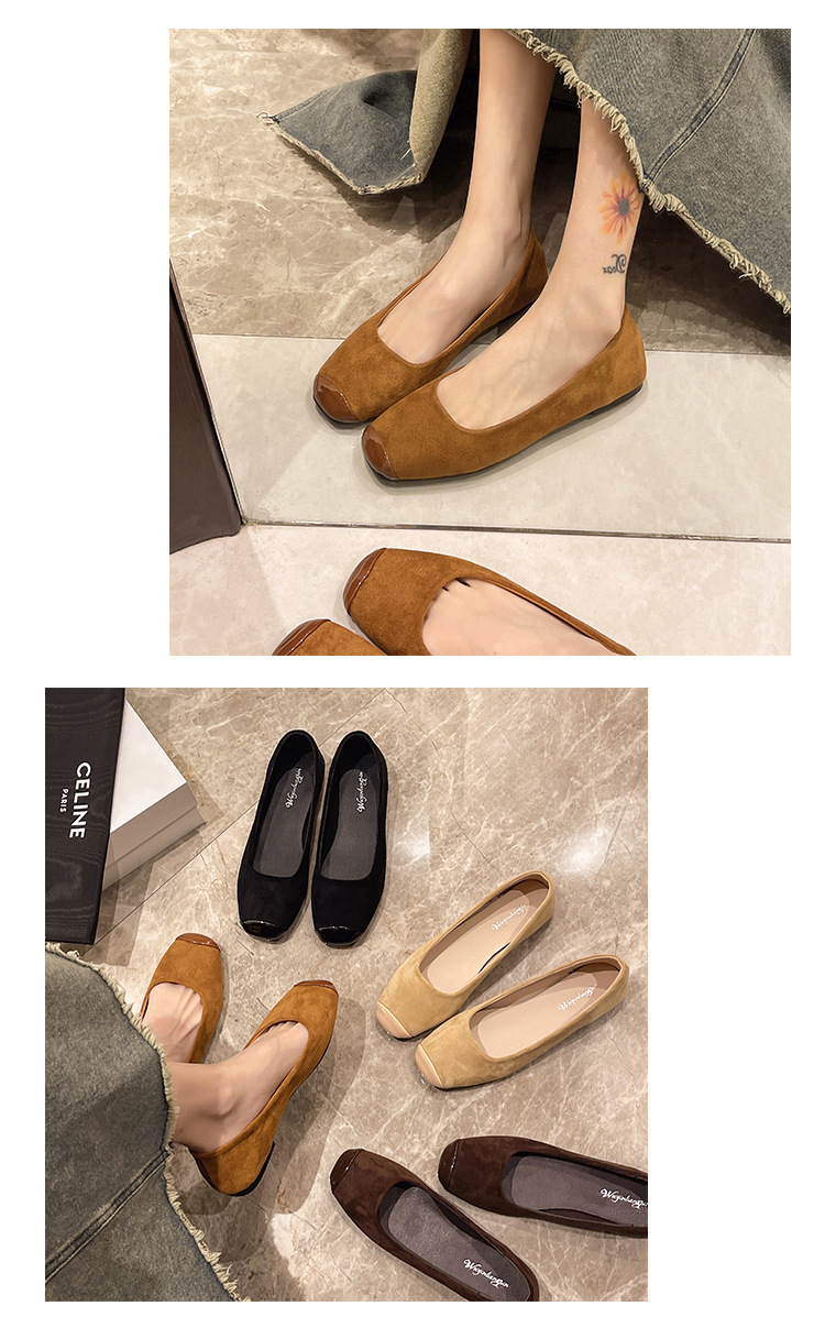 Women's Suede Flat Shoes