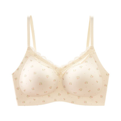 Wireless Lace Push-up Bra