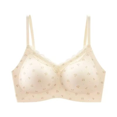 Wireless Lace Push-up Bra