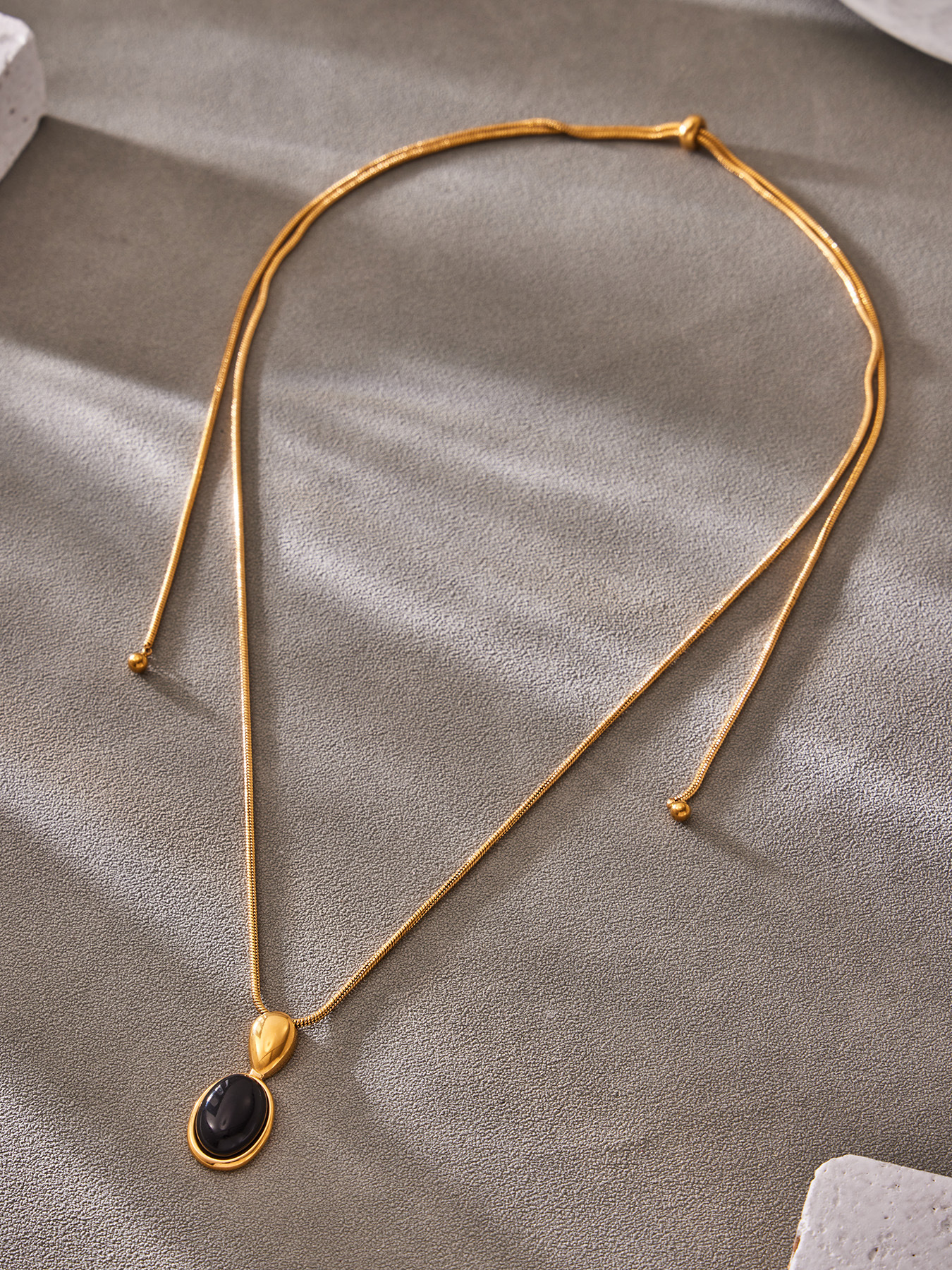 Tiger Eye Agate Pendant Necklace