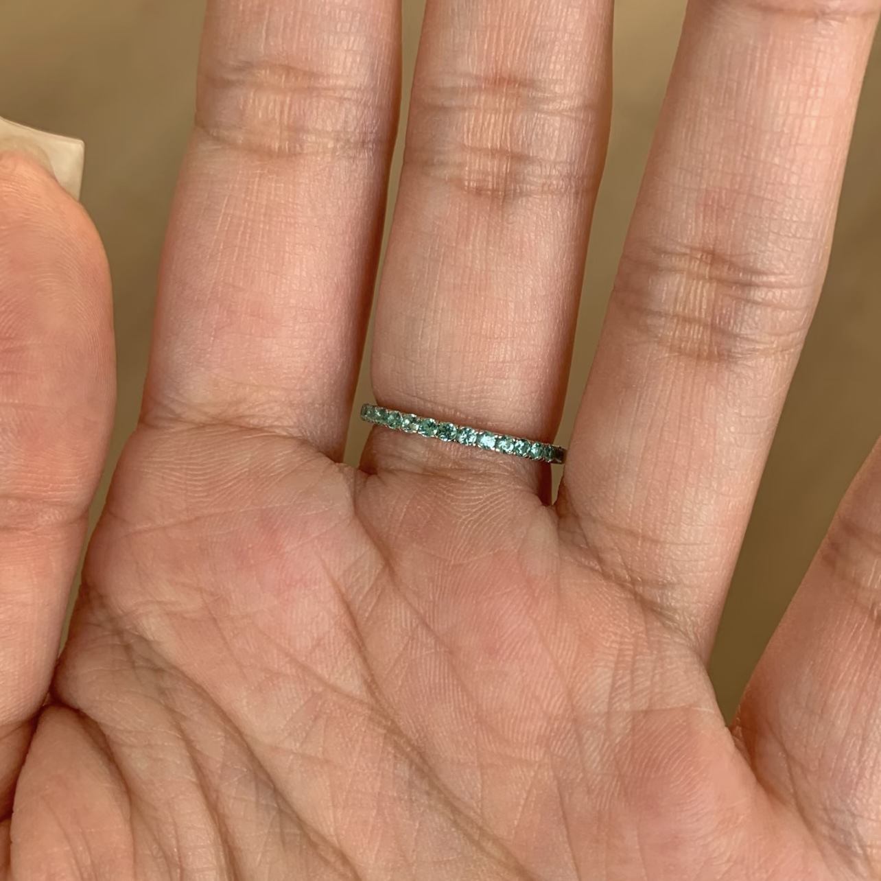 S925 Sterling Silver Pavé Ring