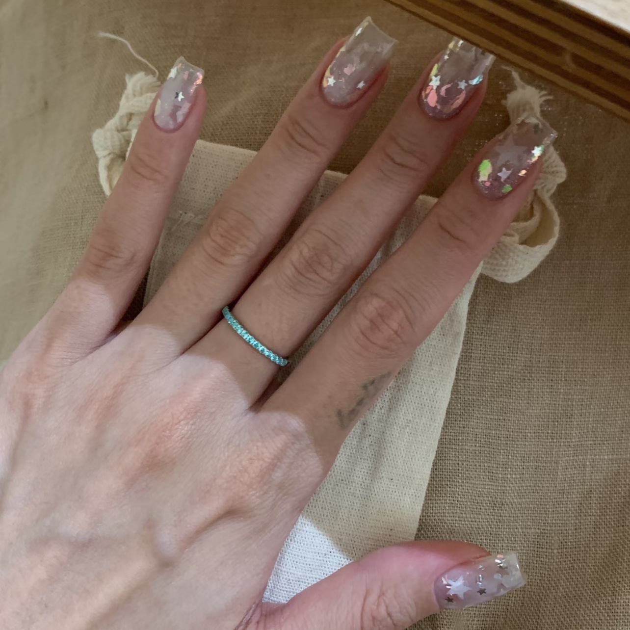S925 Sterling Silver Pavé Ring