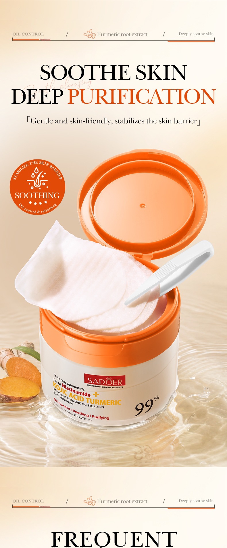 Niacinamide Skincare Cleansing Pads