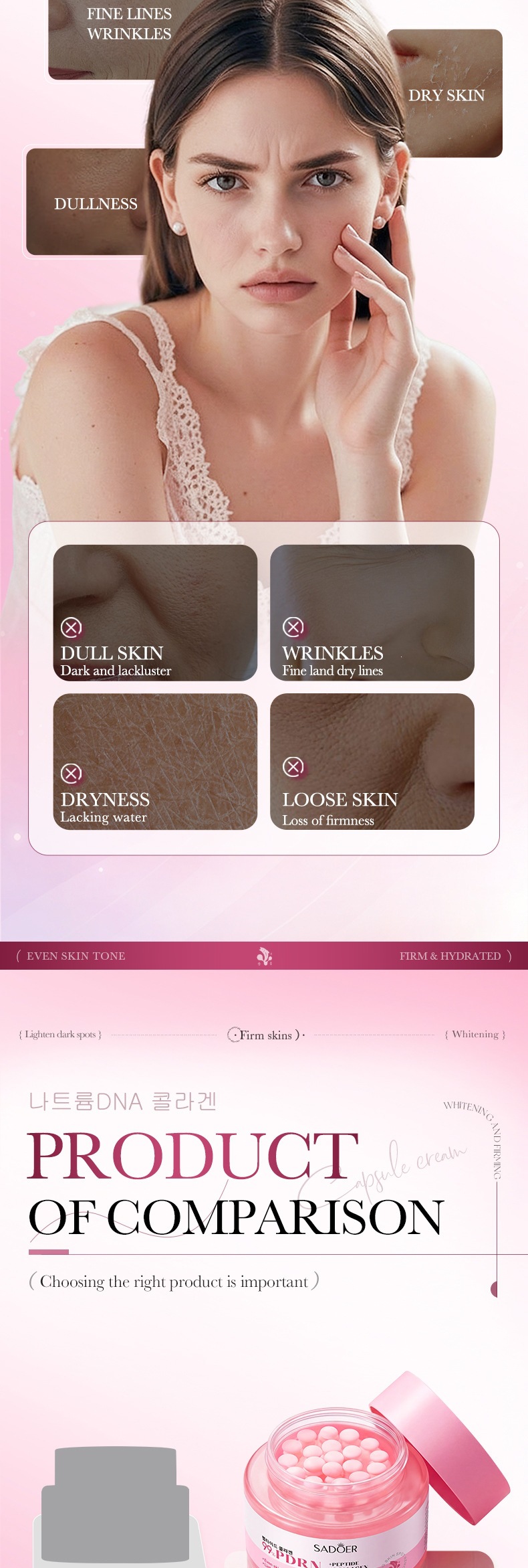 50g Hydrating Whitening Cream