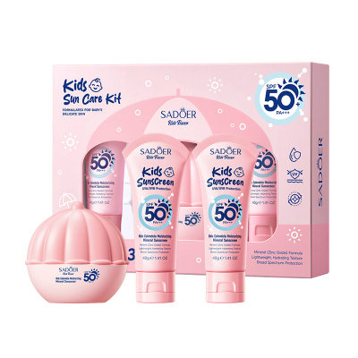 Kids' SPF50+ Sunscreen 3pc Set