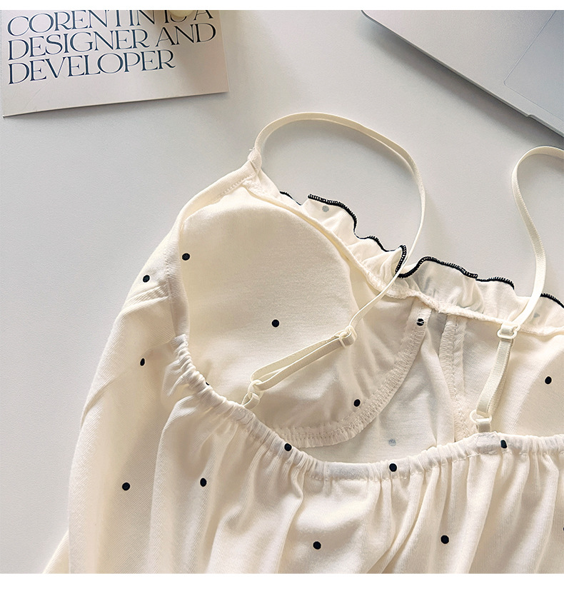 Women's Polka Dot Modal Pajama Set