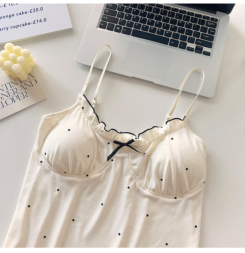 Women's Polka Dot Modal Pajama Set