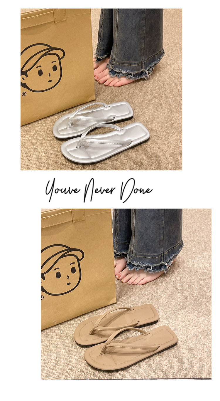 Women's Summer PU Flip Flops