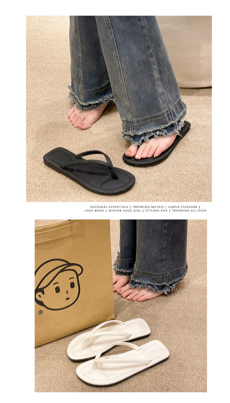Women's Summer PU Flip Flops