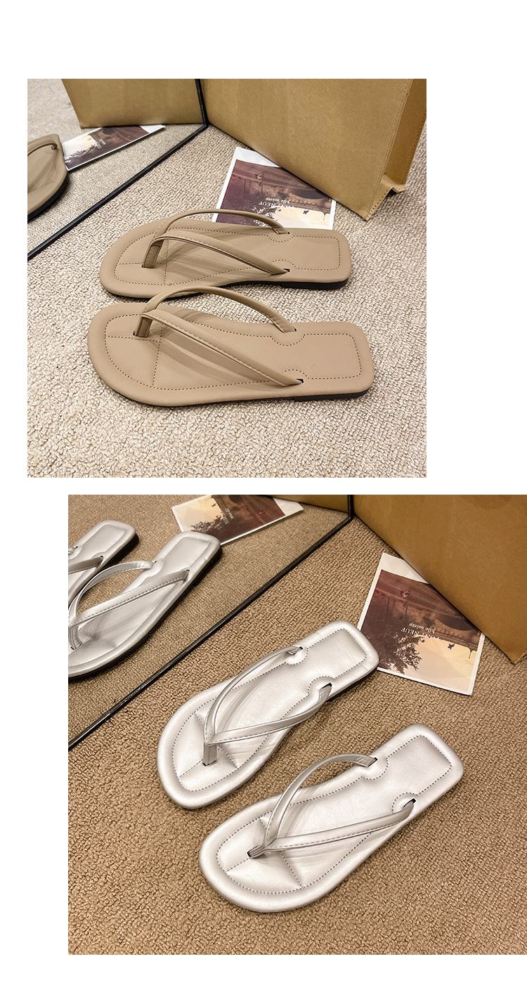 Women's Summer PU Flip Flops