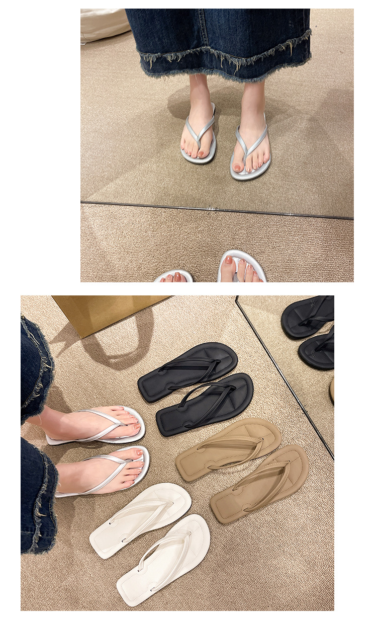 Women's Summer PU Flip Flops