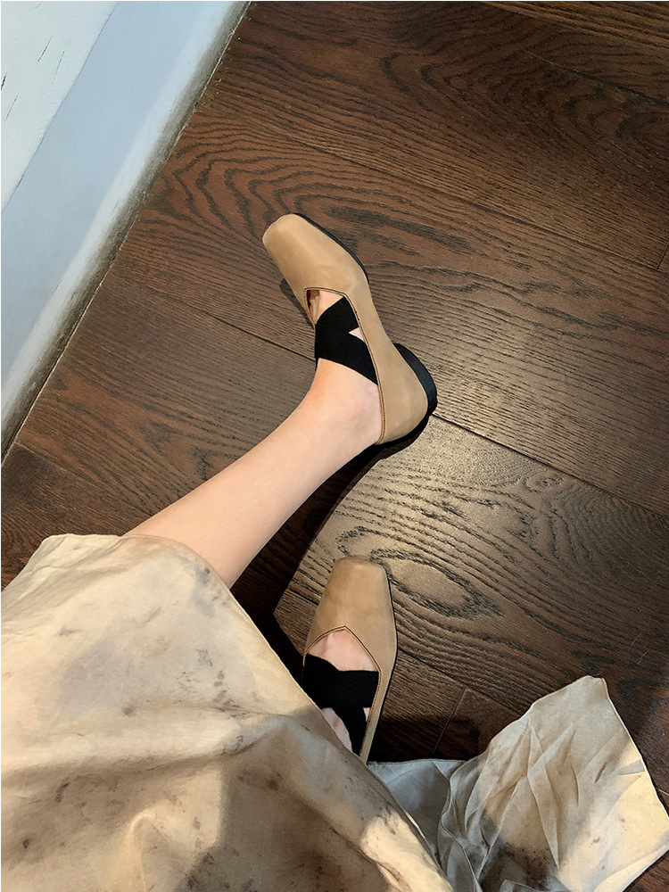 Cross Strap Mary Jane Shoes