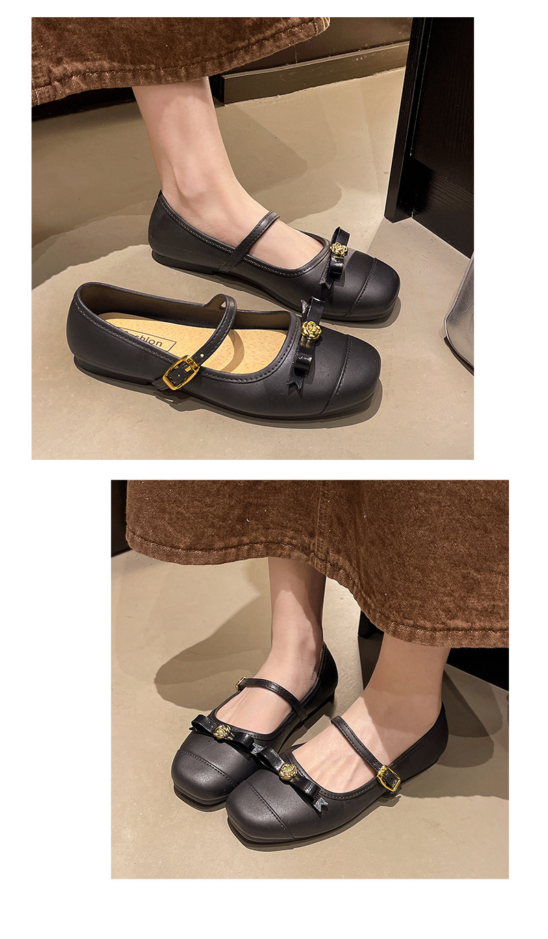 Women's Bow Mary Jane Shoes
