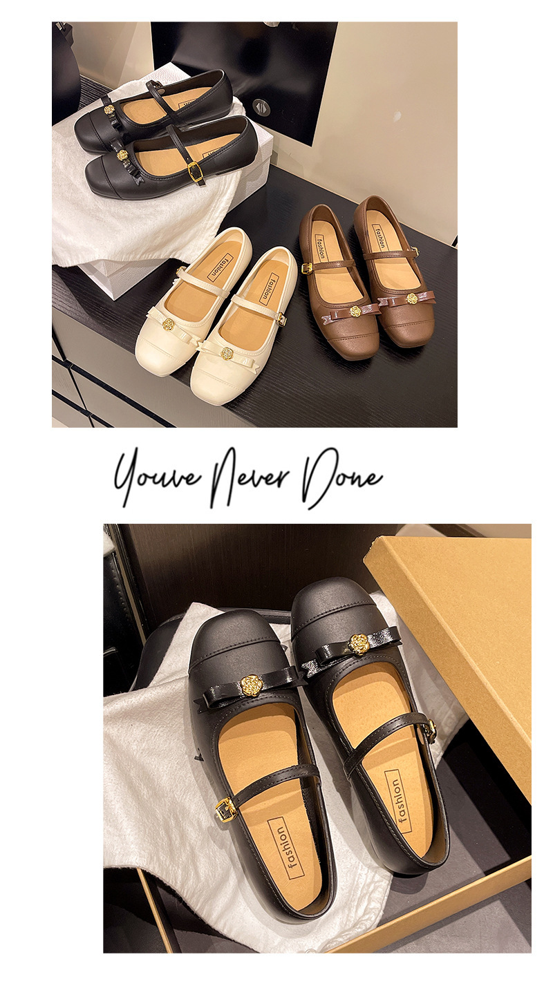 Women's Bow Mary Jane Shoes
