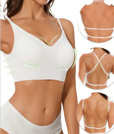Seamless U-back Wireless Bra