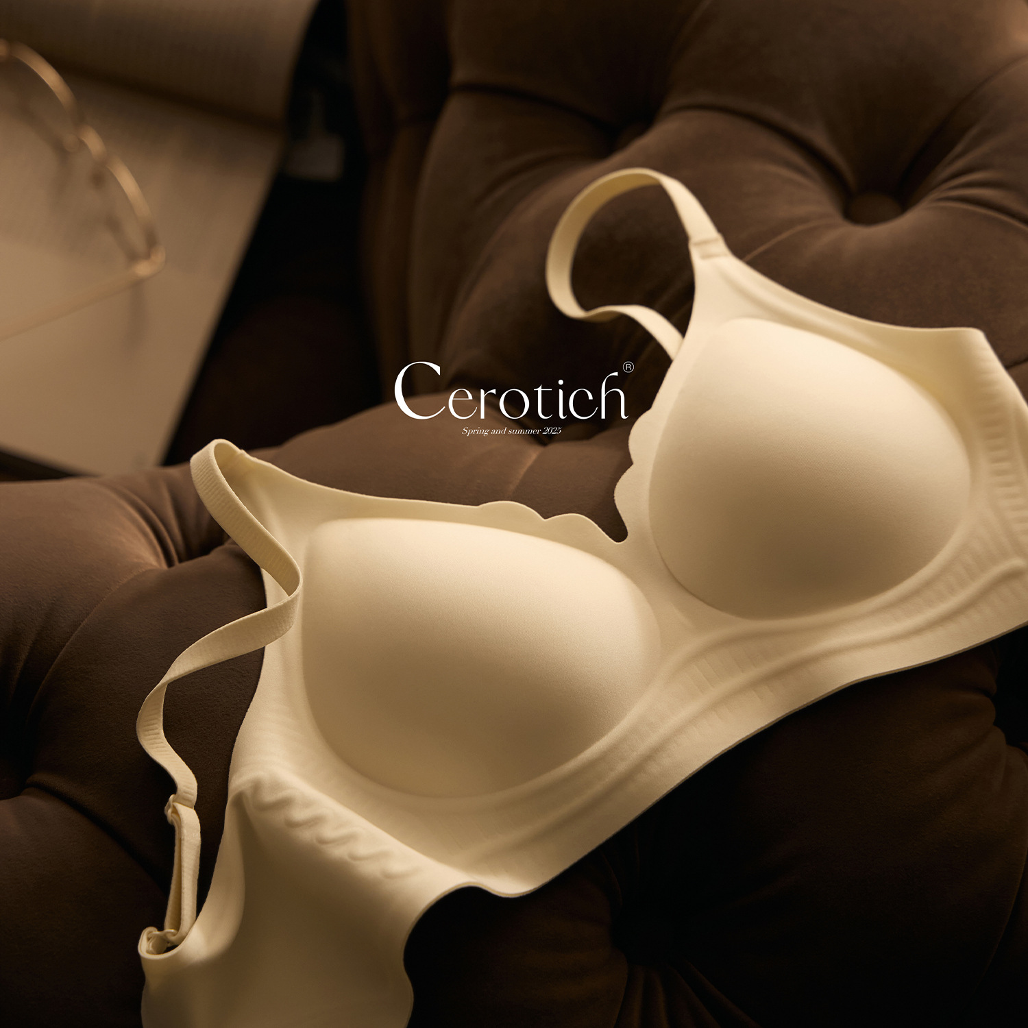Women's Seamless Push Vest Bra