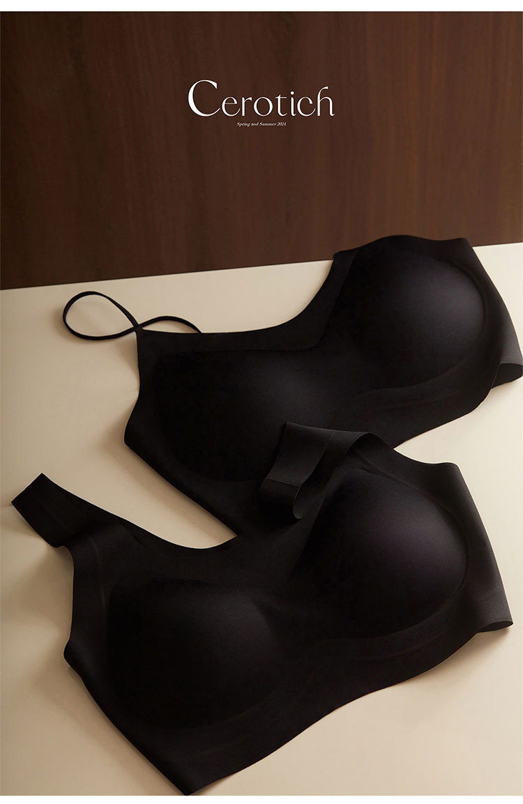 Women's Seamless Push Vest Bra