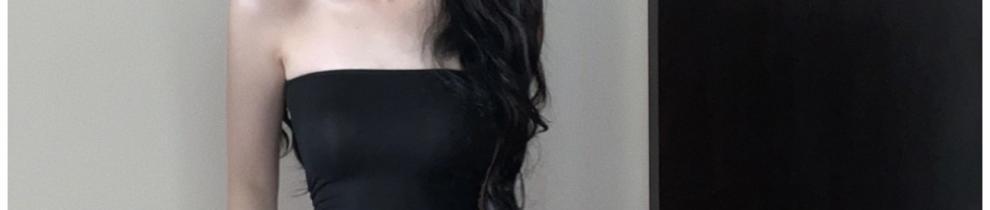 One-shoulder Sleeveless Dress