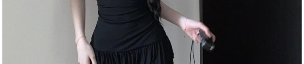One-shoulder Sleeveless Dress