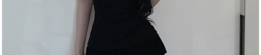 One-shoulder Sleeveless Dress