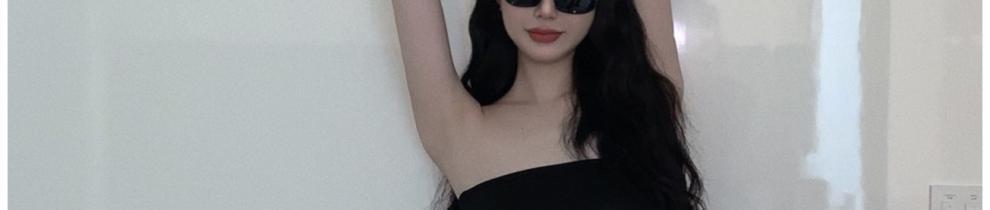 One-shoulder Sleeveless Dress