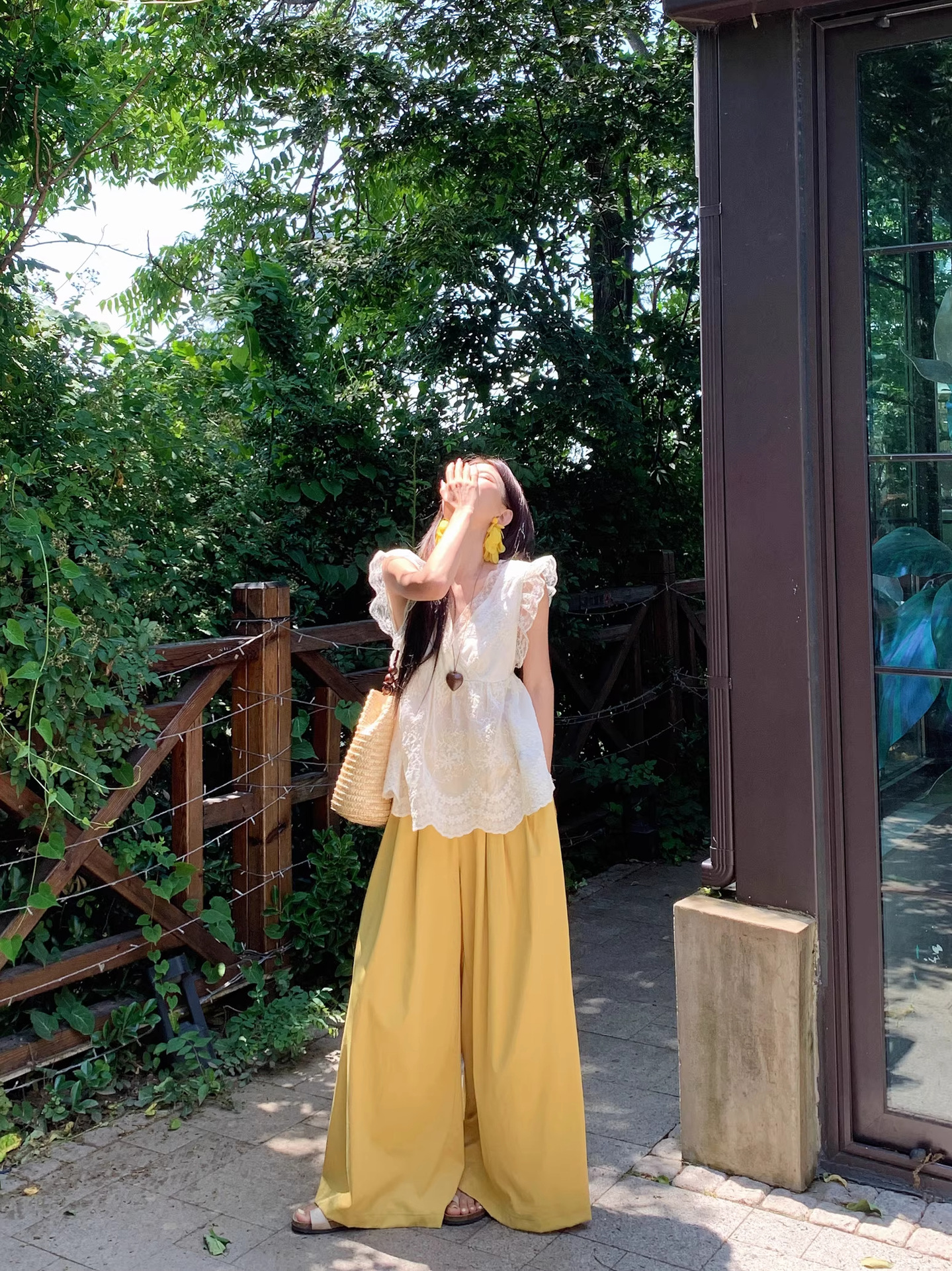 Summer Sweet Lace Chiffon Suit