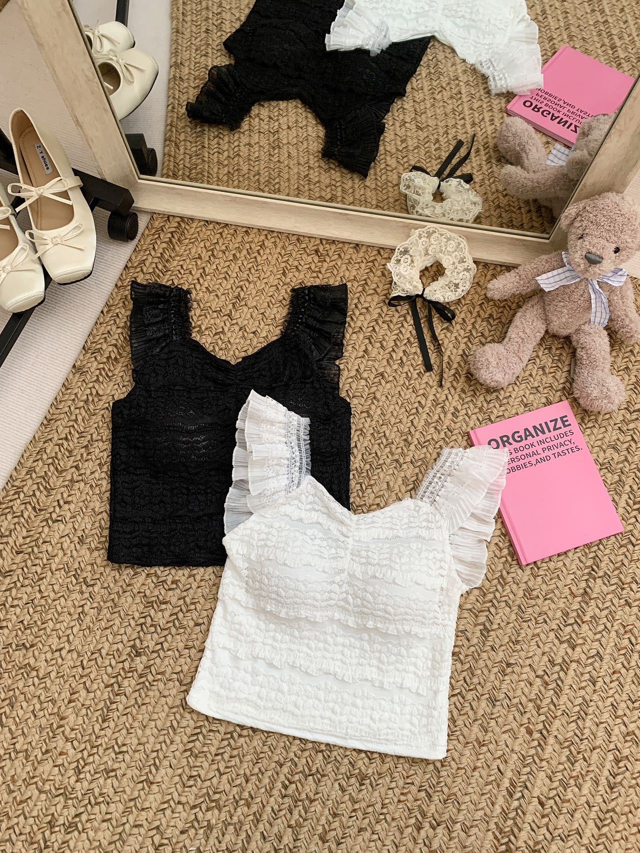 Sweet Women's Lace V-neck Cami Top