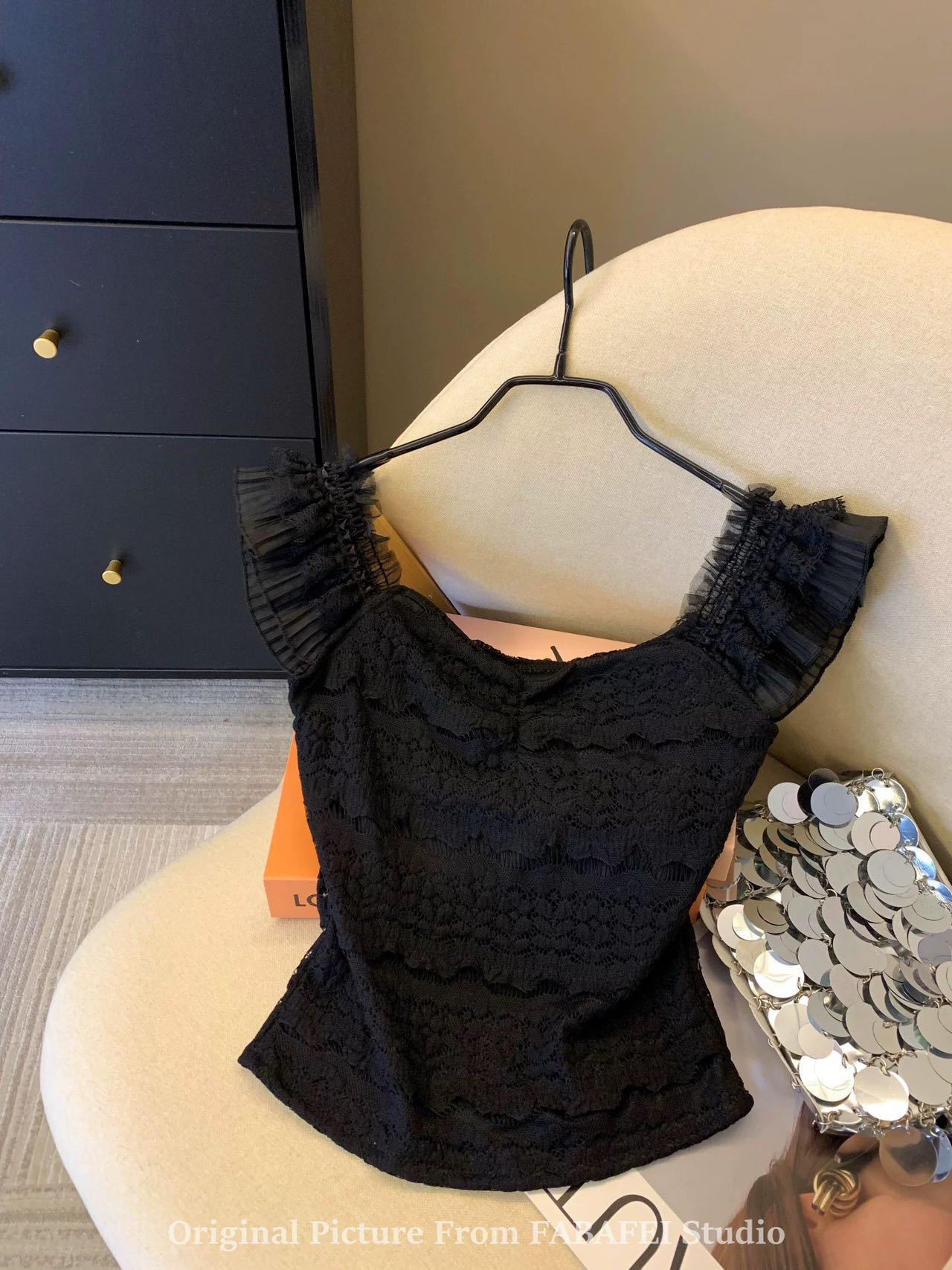 Sweet Women's Lace V-neck Cami Top