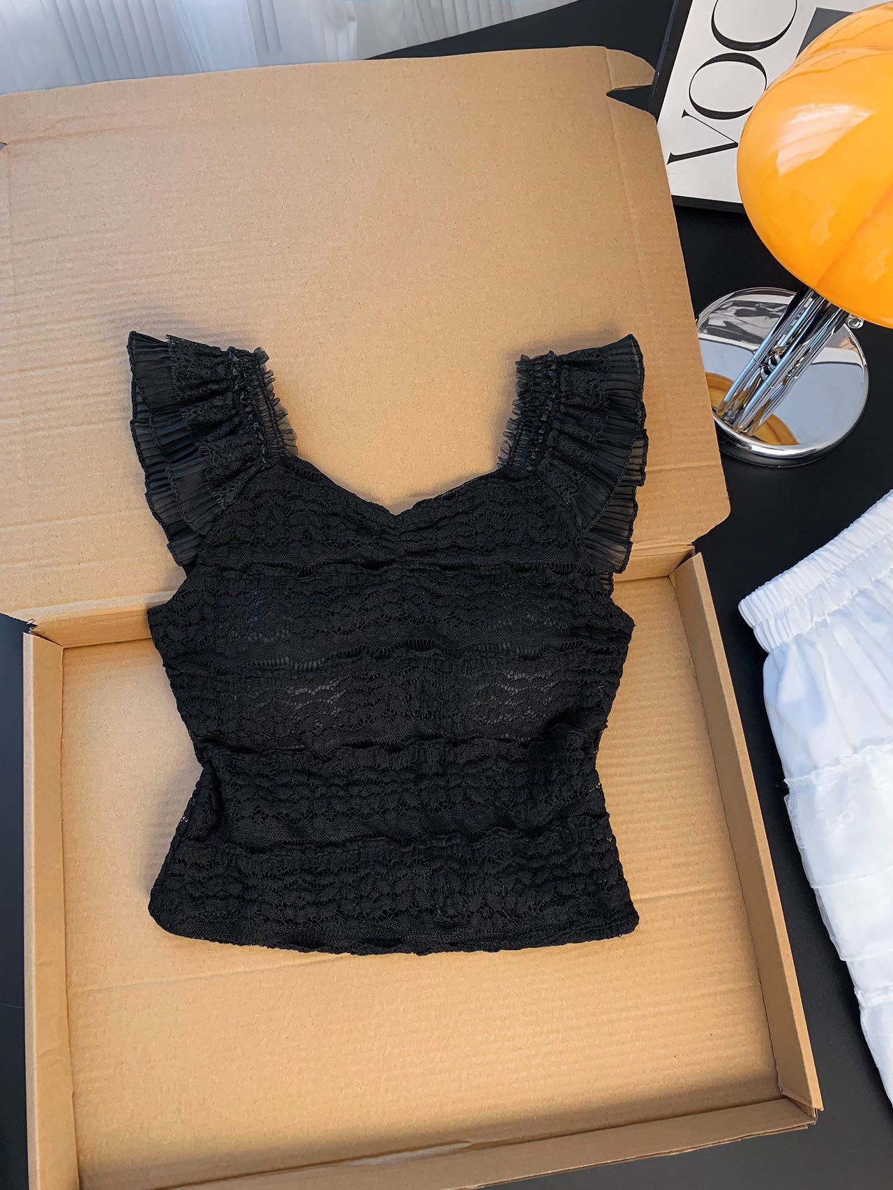 Sweet Women's Lace V-neck Cami Top