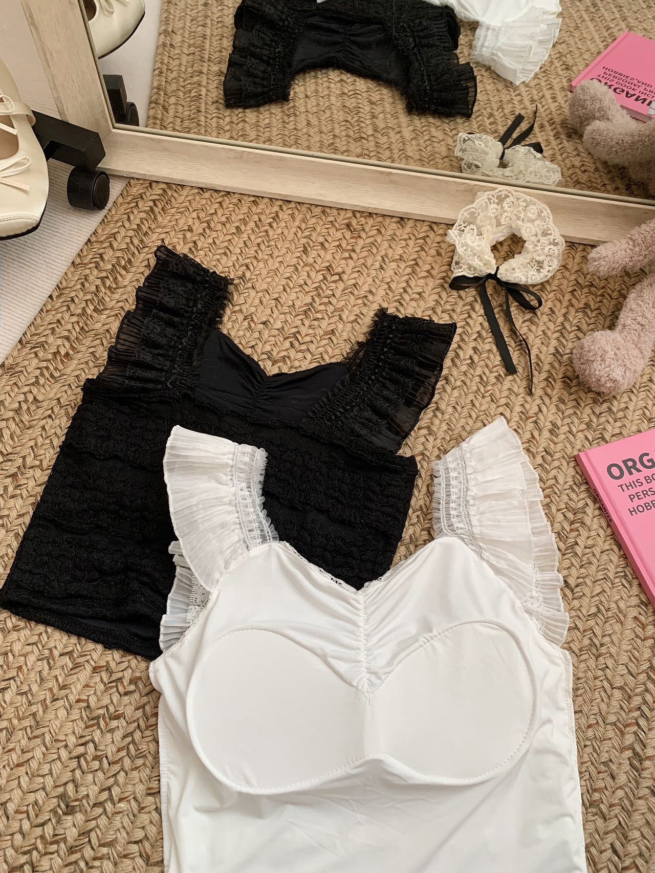 Sweet Women's Lace V-neck Cami Top