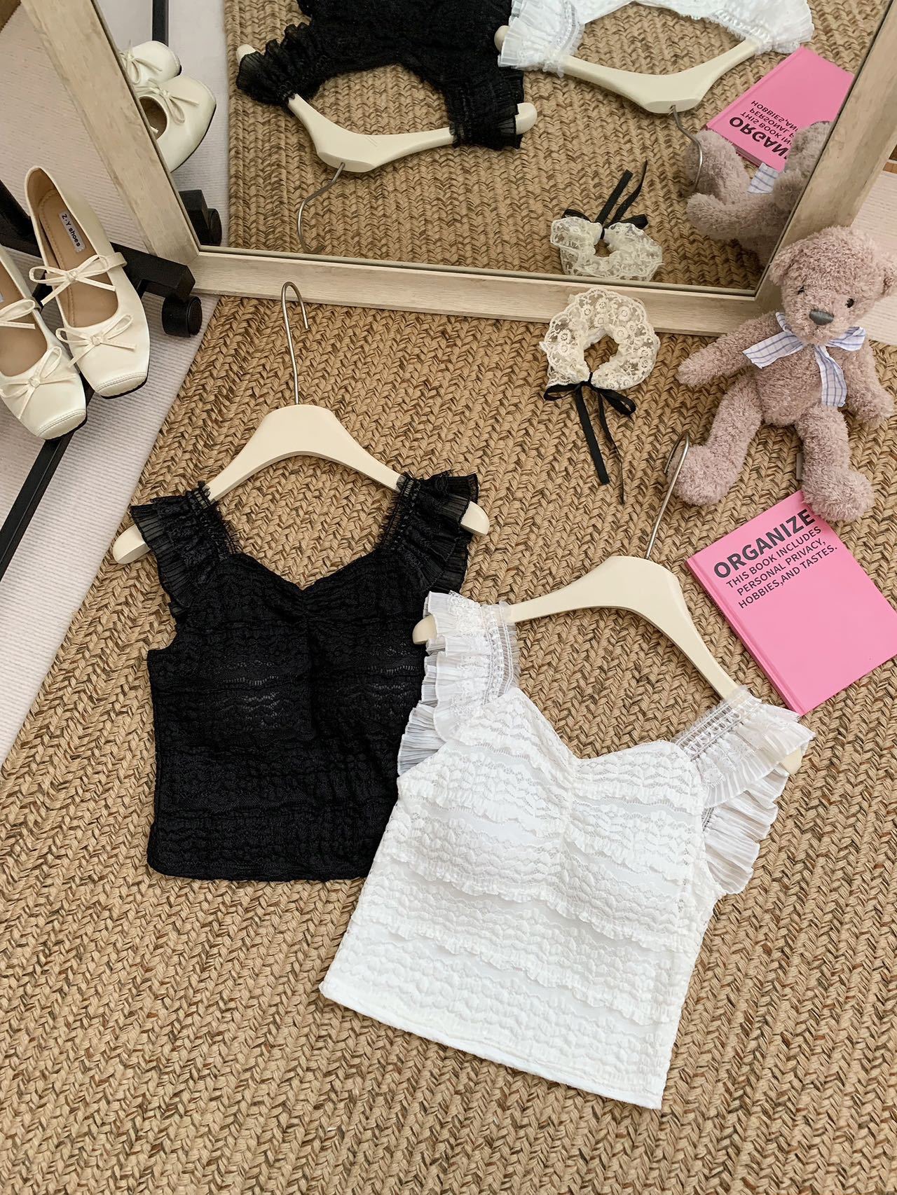 Sweet Women's Lace V-neck Cami Top