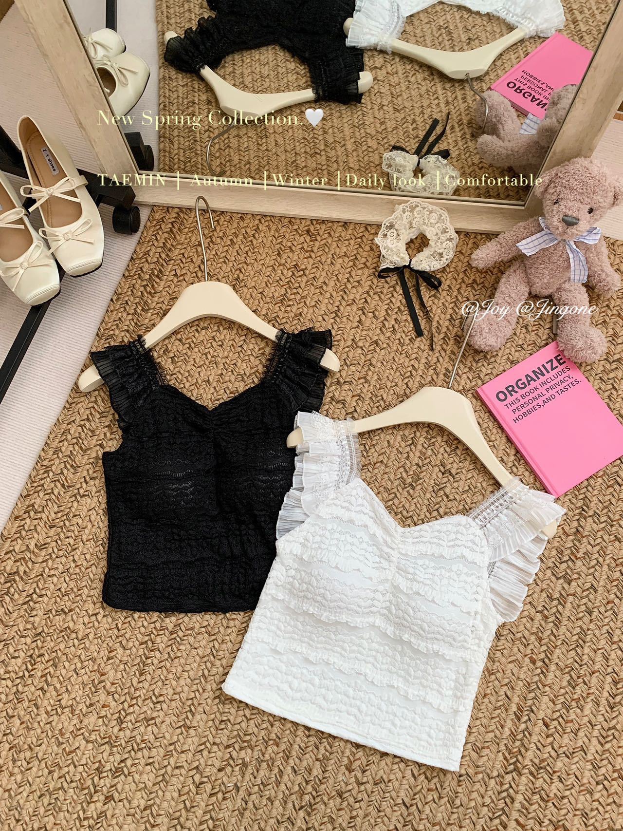 Sweet Women's Lace V-neck Cami Top
