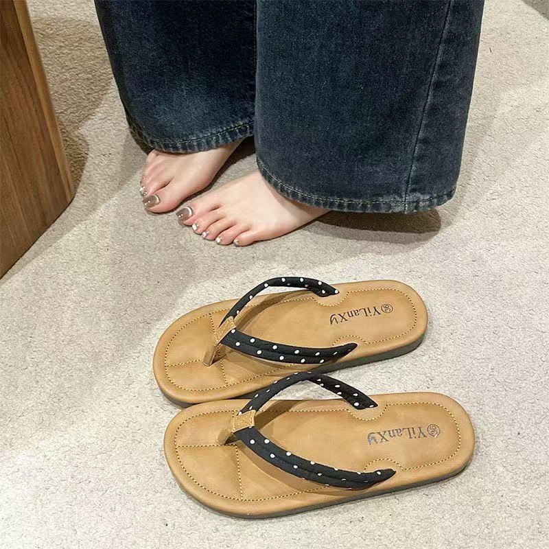 Women's Sherry Mei Polka Dot Flops