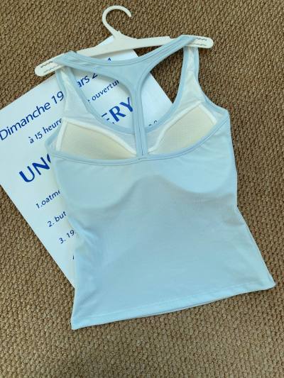 Women's Summer Tencel Cotton Sports Tank Top