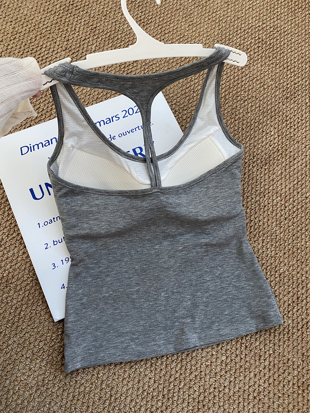 Women's Summer Tencel Cotton Sports Tank Top