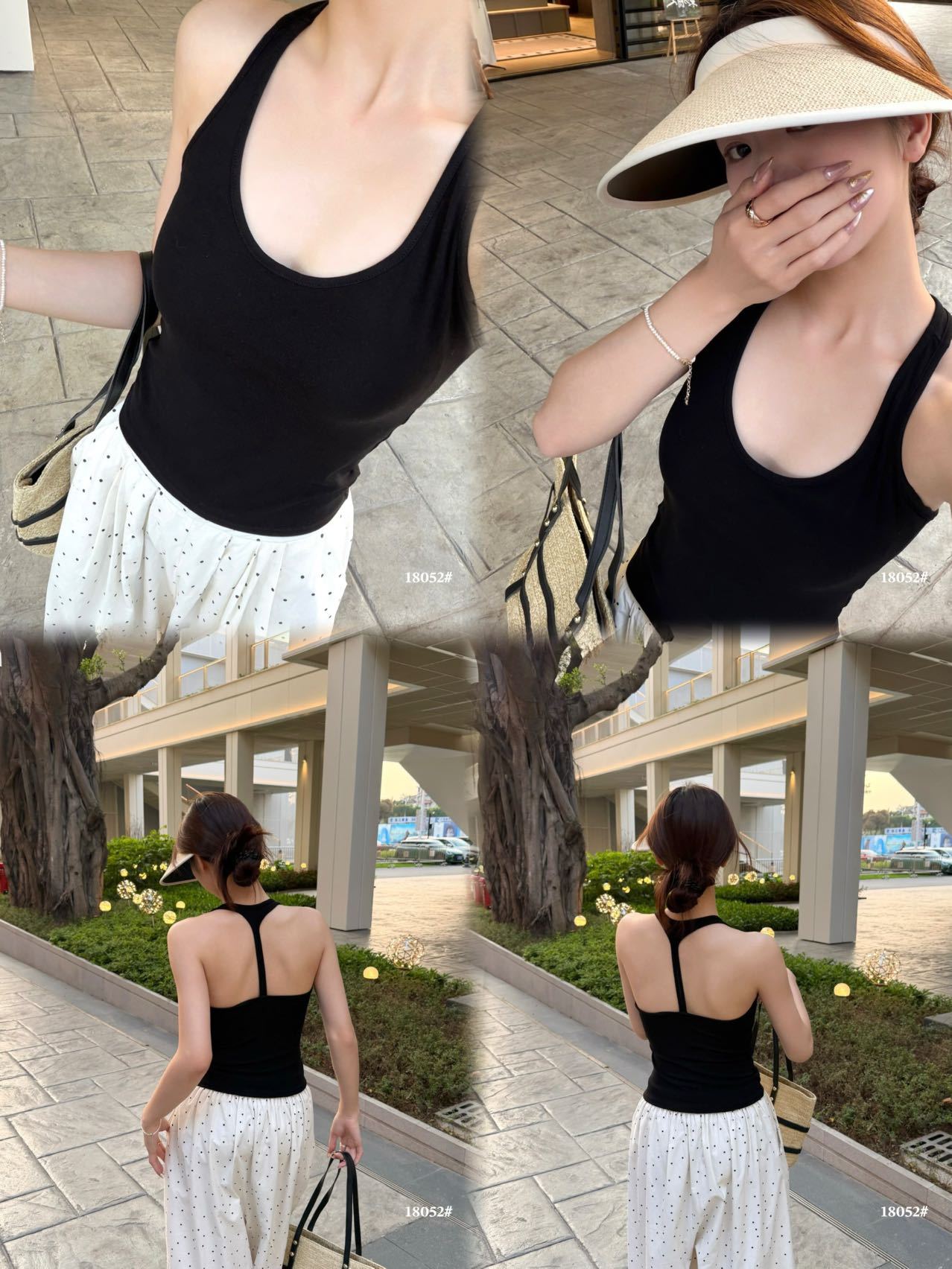 Women's Summer Tencel Cotton Sports Tank Top