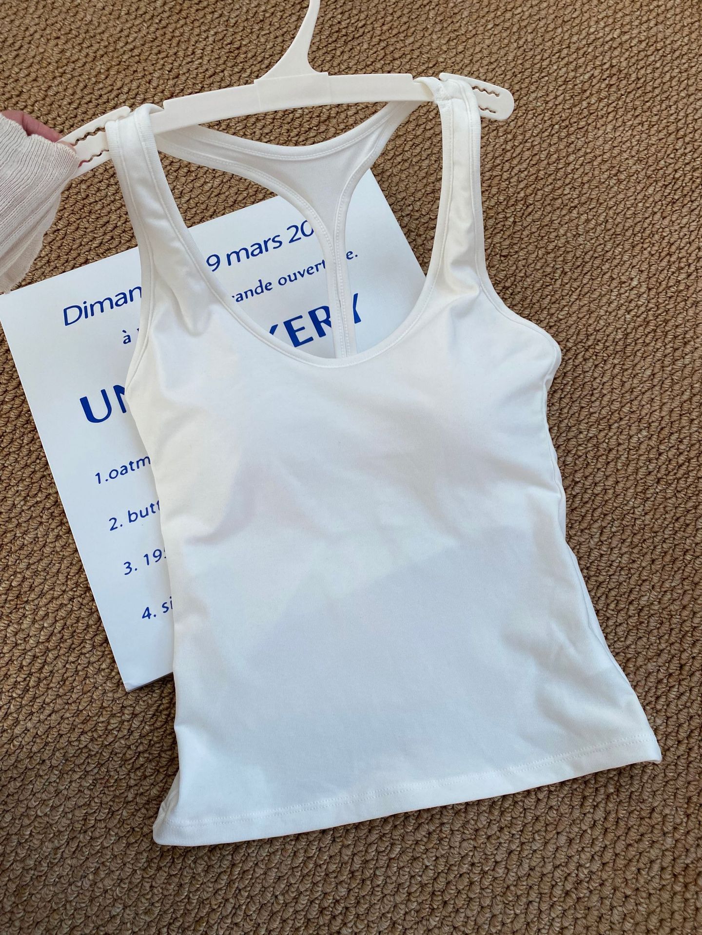 Women's Summer Tencel Cotton Sports Tank Top