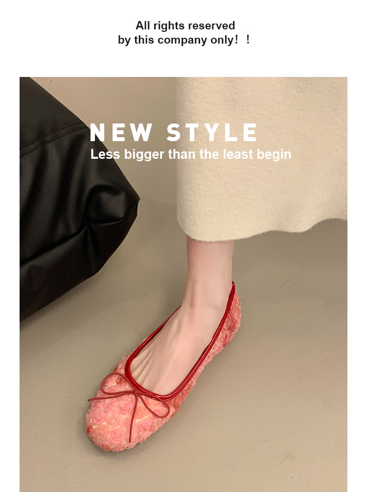 Women's French Lace Bow Shoes