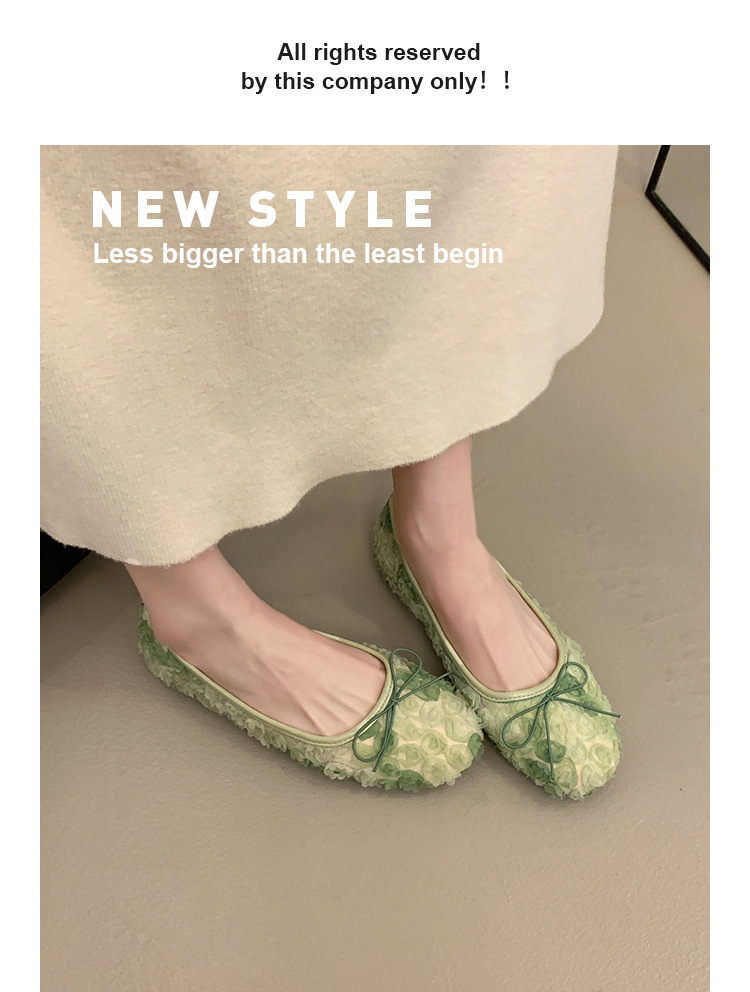 Women's French Lace Bow Shoes