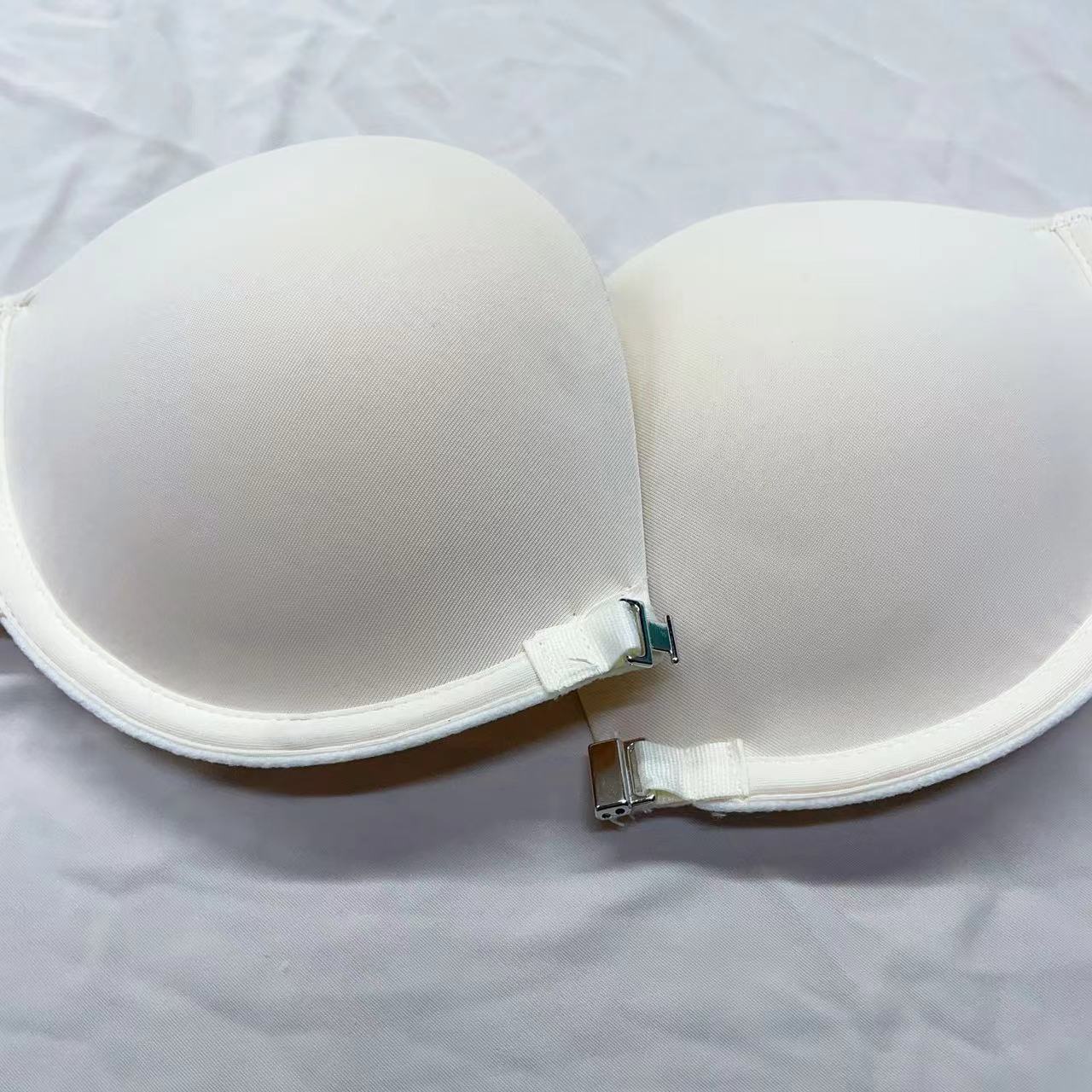 Push-up Strapless Front-close Women's Bra